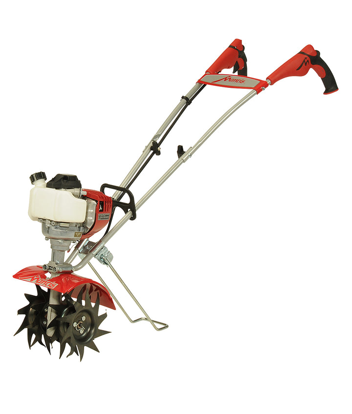 Vue latérale de la Mantis 7940A équipée de dents rotatives

