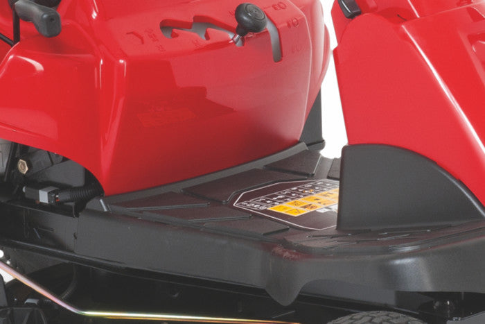 Tracteur tondeuse MTD Smart 60 SDE Minirider vu de face