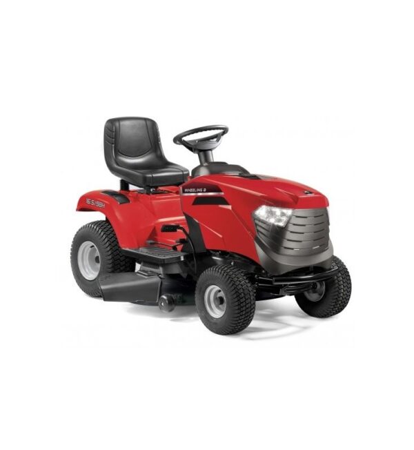 Tondeuse autoportée Arnos Sentar avec moteur thermique puissant et design ergonomique, idéale pour une coupe précise et rapide des grandes pelouses