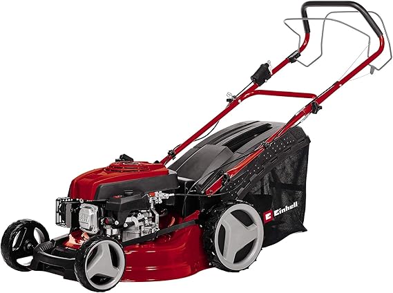 Tondeuse à gazon thermique Einhell GC-PM 51/2 HW-E avec démarrage électrique et roues arrière XXL