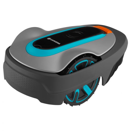 Robot tondeuse Gardena Sileno City 250 smart connecté, silencieux et compact, idéal pour les petites pelouses jusqu’à 250 m²


