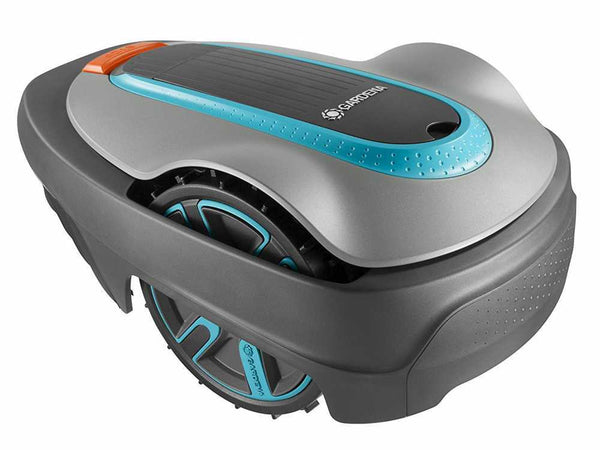 Robot tondeuse Gardena Sileno City 250 smart connecté, silencieux et compact, idéal pour les petites pelouses jusqu’à 250 m²

