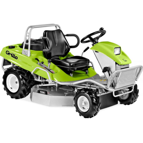 Débroussailleuse autoportée Grillo Climber 7.18, avec moteur puissant et traction sur pentes, idéale pour débroussailler les terrains accidentés