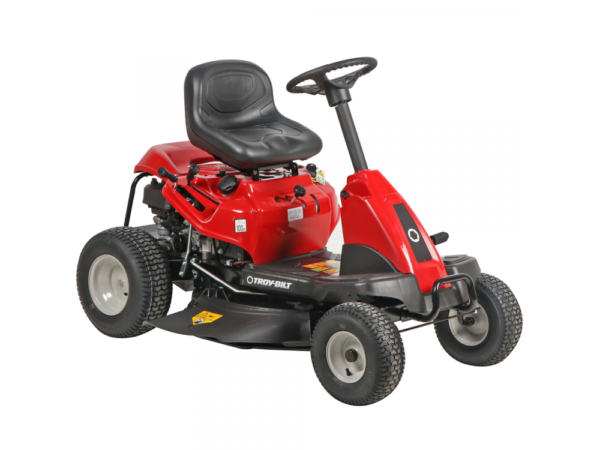 Tondeuse autoportée Troy-Bilt TB 76T-S avec design compact, siège confortable et large 